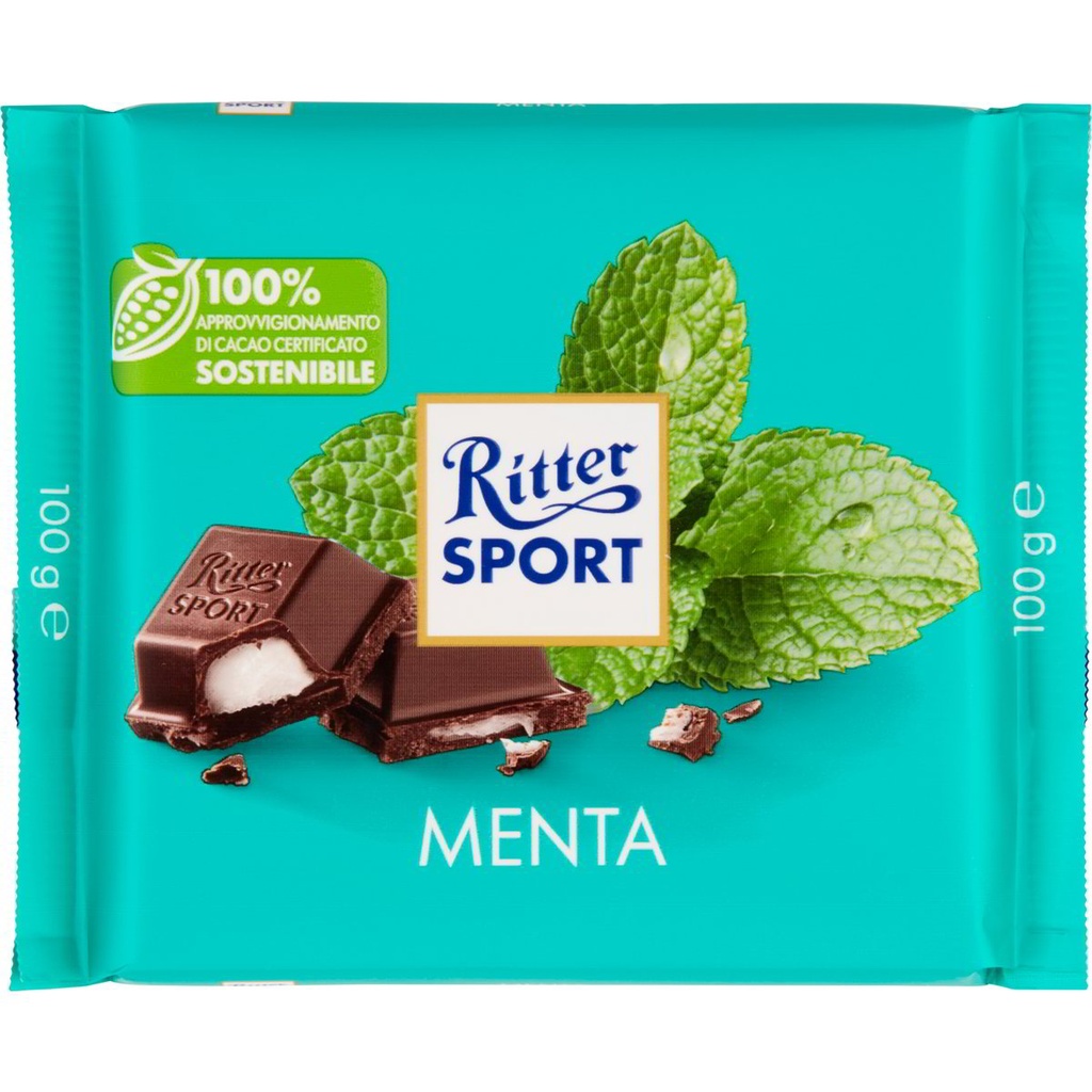 Ritter Sport mint chocolate 100gr
