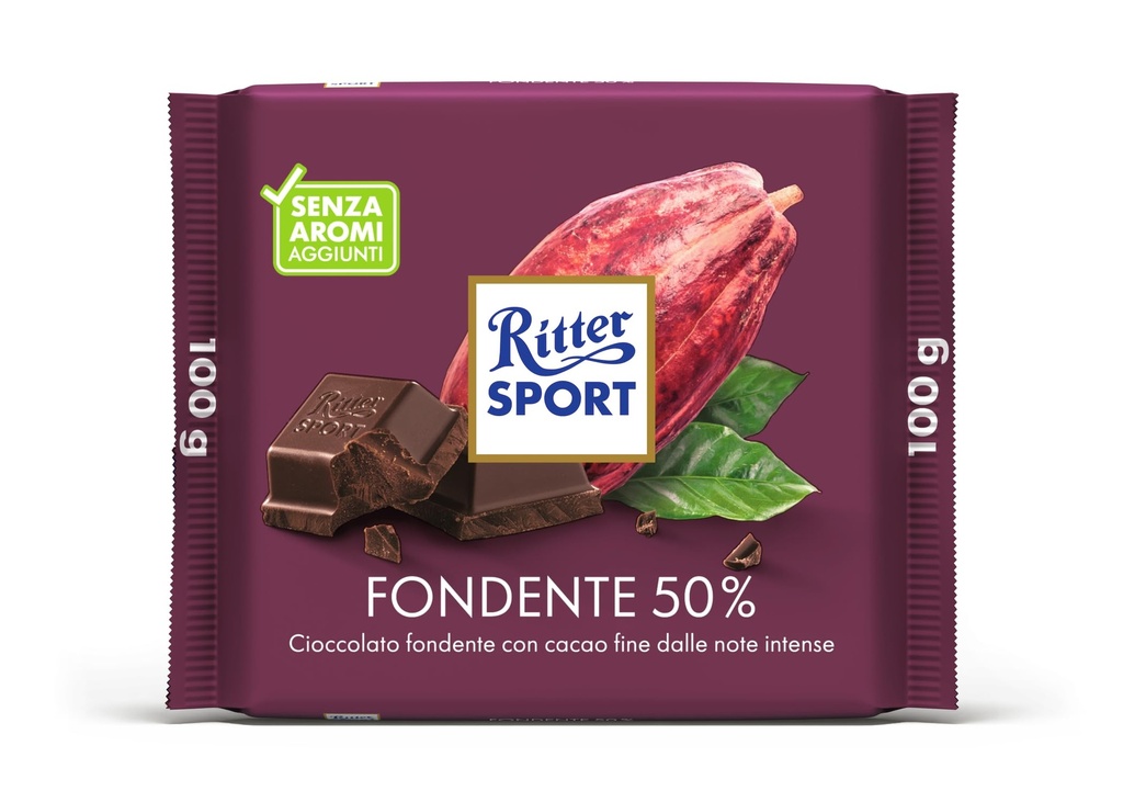 Ritter Sport Dark Chocolate 50% 100gr
