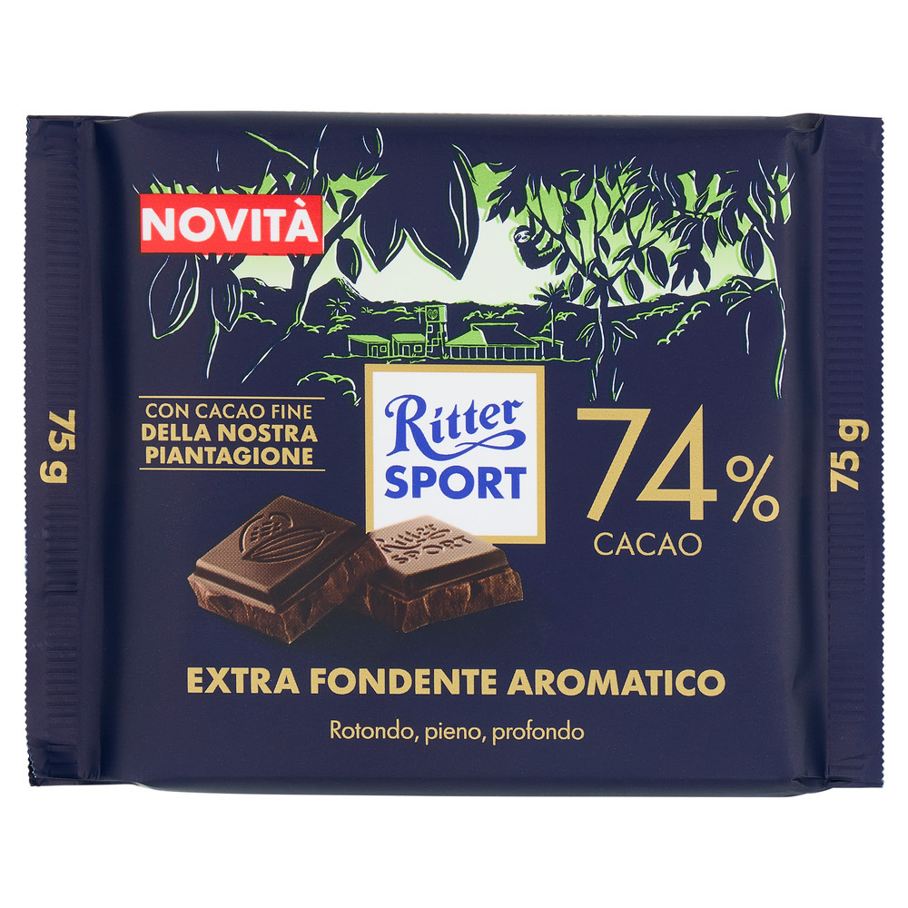 Ritter Sport Extra Fondente Aromatico 74% 75g