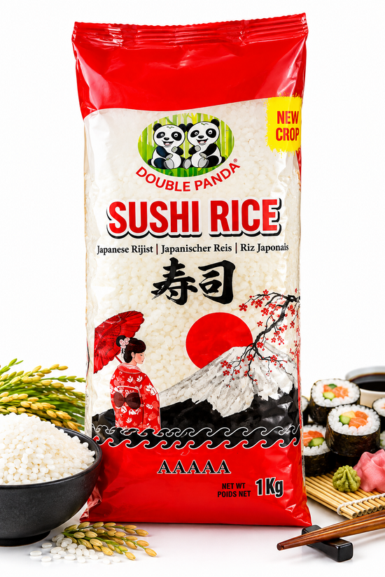 Double Panda Sushi Rice 1kg