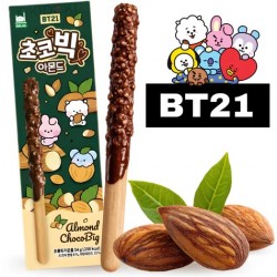 BT21 ChocoBig Almond Biscuit Sticks 54g