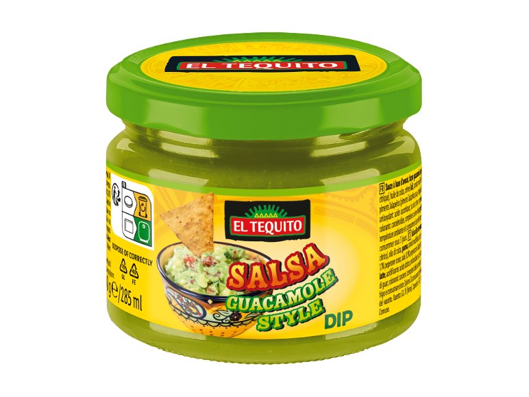 El Tequito Guacamole Salsa 300gr