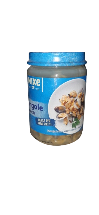 Nixe Vongole (palourdes = clovisses) Nature Décortiqué  130gr