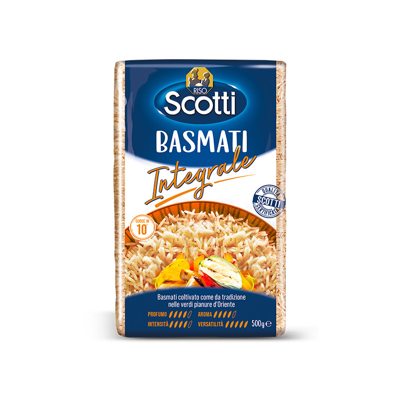 Whole-grain Scotti Basmati rice 500g