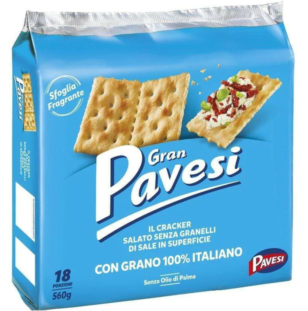 Gran Pavesi Crackers Sans Sel - 560 g