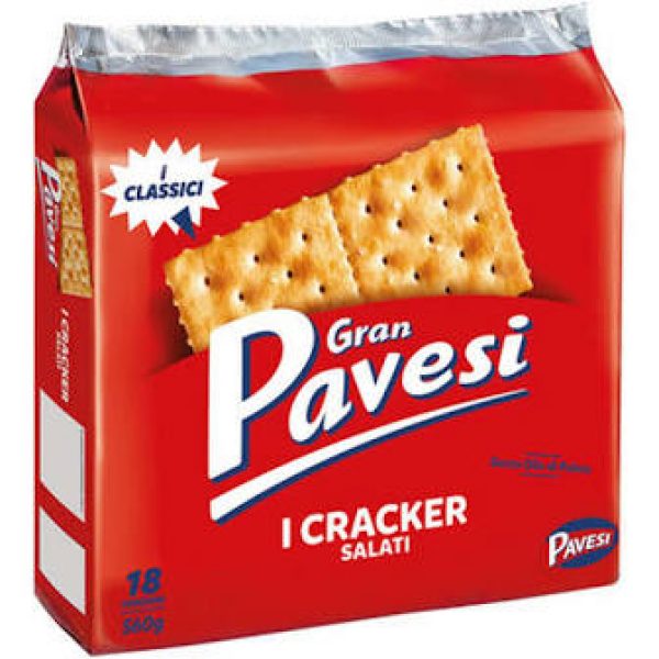 Gran Pavesi Crackers Salés 560g