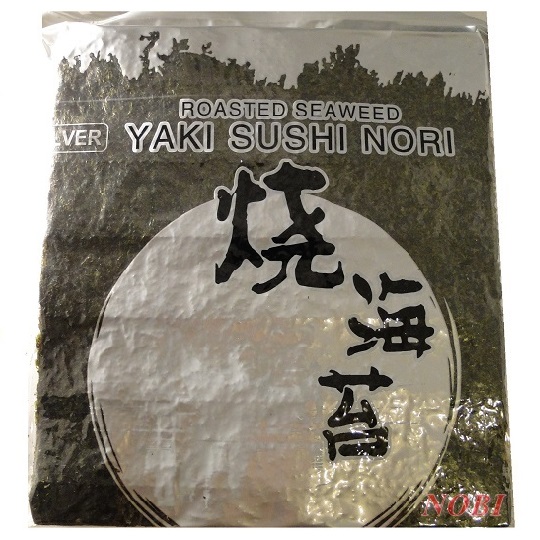 Yaki Sushi Nori ( Algue de sushi ) 50 Feuilles