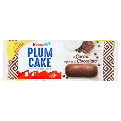 Kinder Plum Cake Cacao