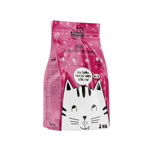 Festin Croquette Chat Au Poulet 2Kg