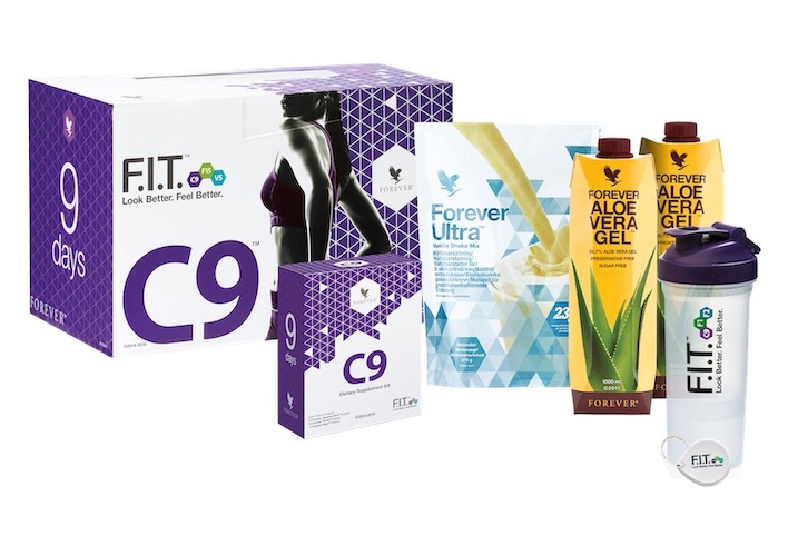 FOREVER C9 Pack Clean Detox Vanille