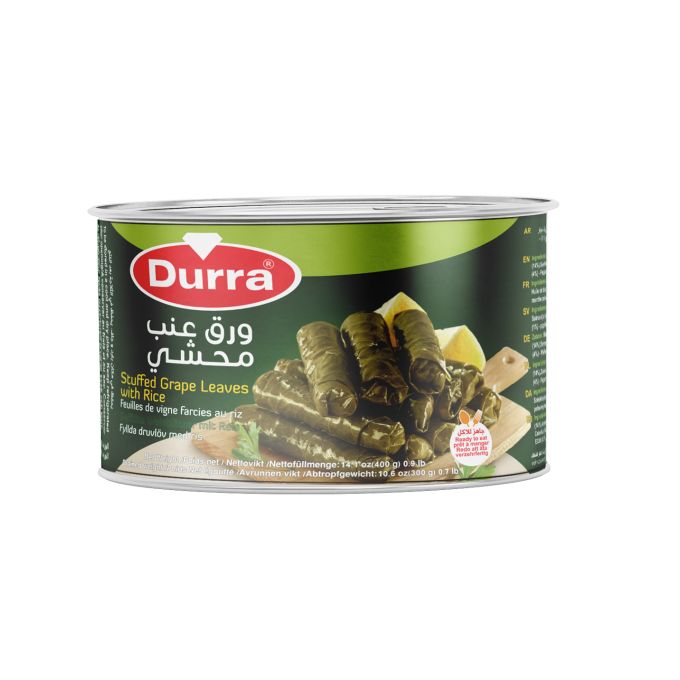 Feuille De Vigne Farcies Au Riz Durra 400 gr