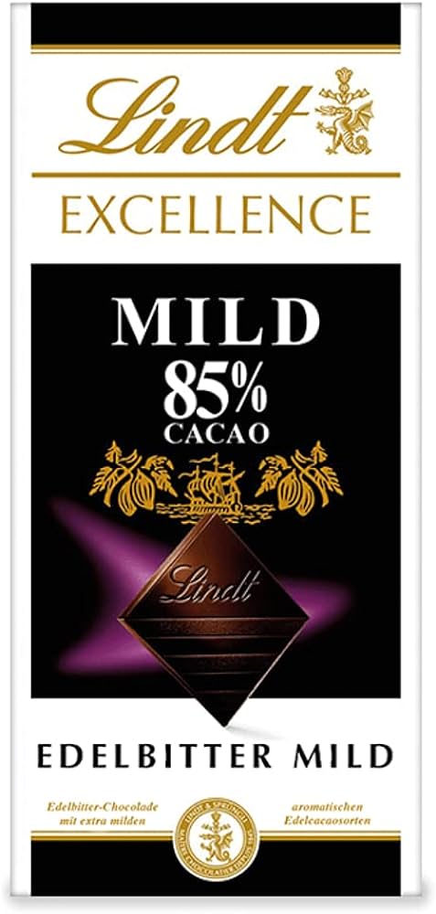 Lindt EXCELLENCE 85% Cocoa - Chocolat noir doux  100 gr