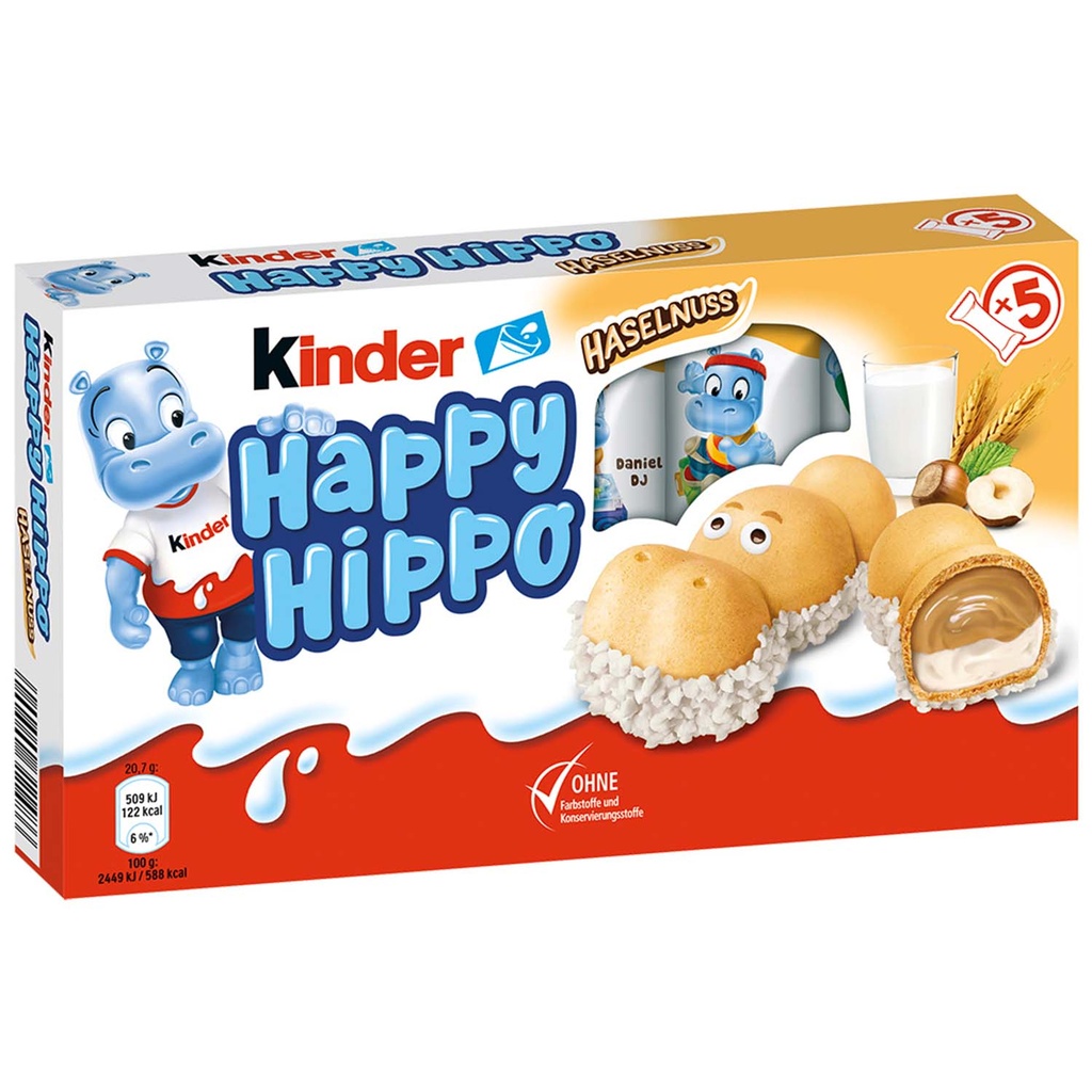 Kinder Happy Hippo Noisette