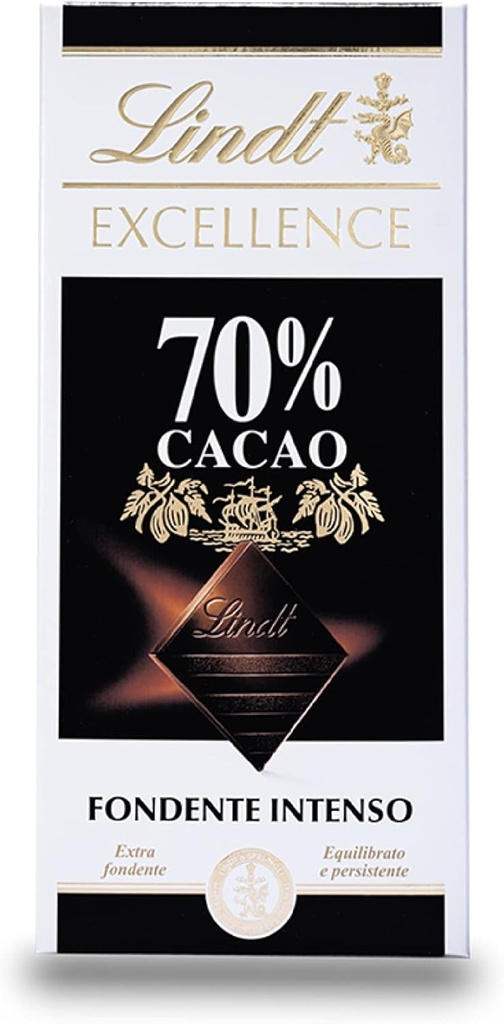 Lindt Excellence 70%  Dark Cocoa 100 gr