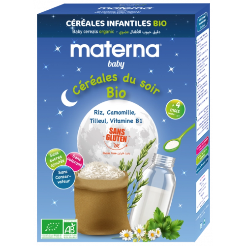 Materna Cereales du soir bio 200gr