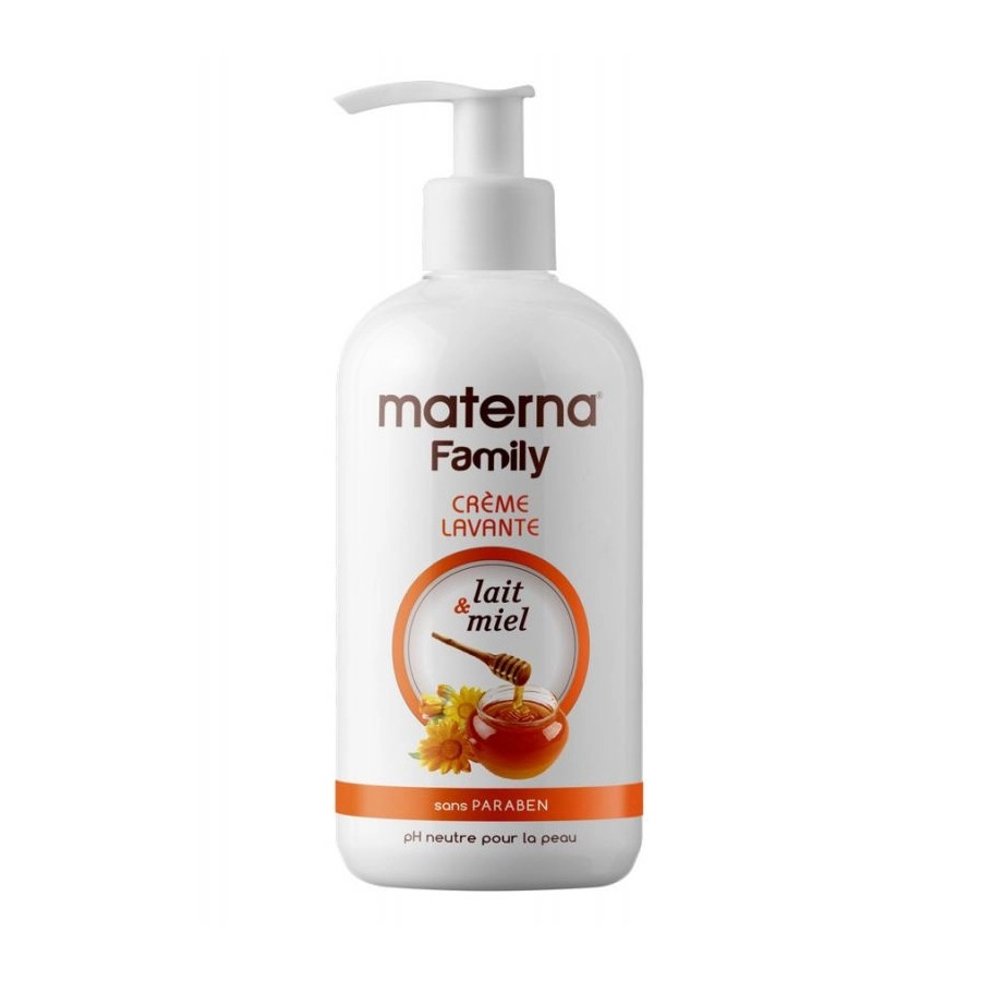 Crème Lavante Lait et Miel Materna Family 500ml