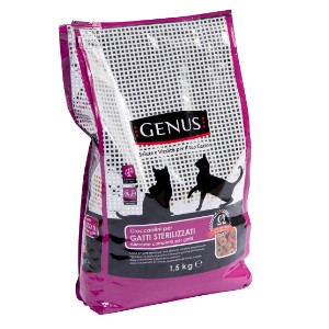 Genus Italian Croquettes for Sterilized Cat 1,5 KG