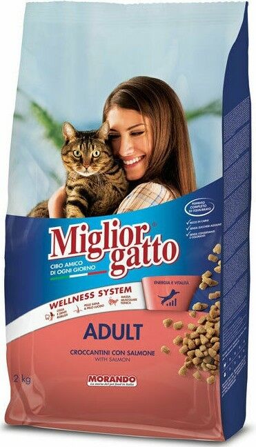 MIGLIOR Gatto Cat adult Saumon 2 kg