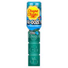 CHUPA CHUPS - FR-OOZE POP - Blueberry FLAVOR 26g Candy Gel