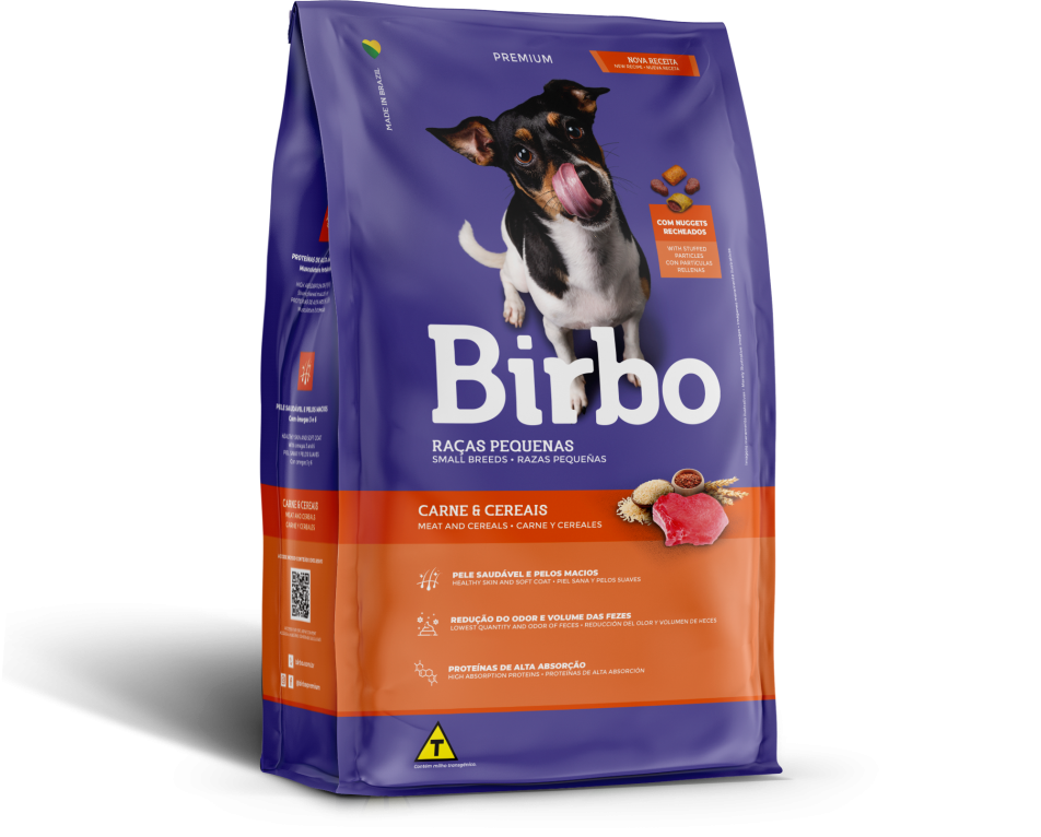 Birbo Premium Small Breeds Chien Viande et céréales 1kg