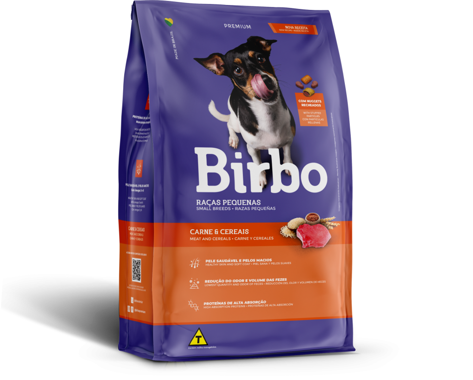 Birbo Premium Small Breeds Viande et céréales 1kg