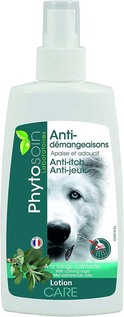 Phytosoin Chien Lotion Anti-Démangeaison Calmante 125 ml