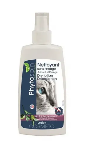 Phytosoin Lotion nettoyante sans rinçage Chat 125 ml