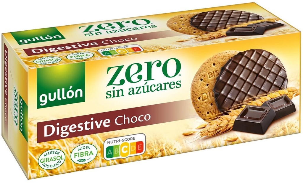 Gullon Sugar Free Digestive Choco 270 gr