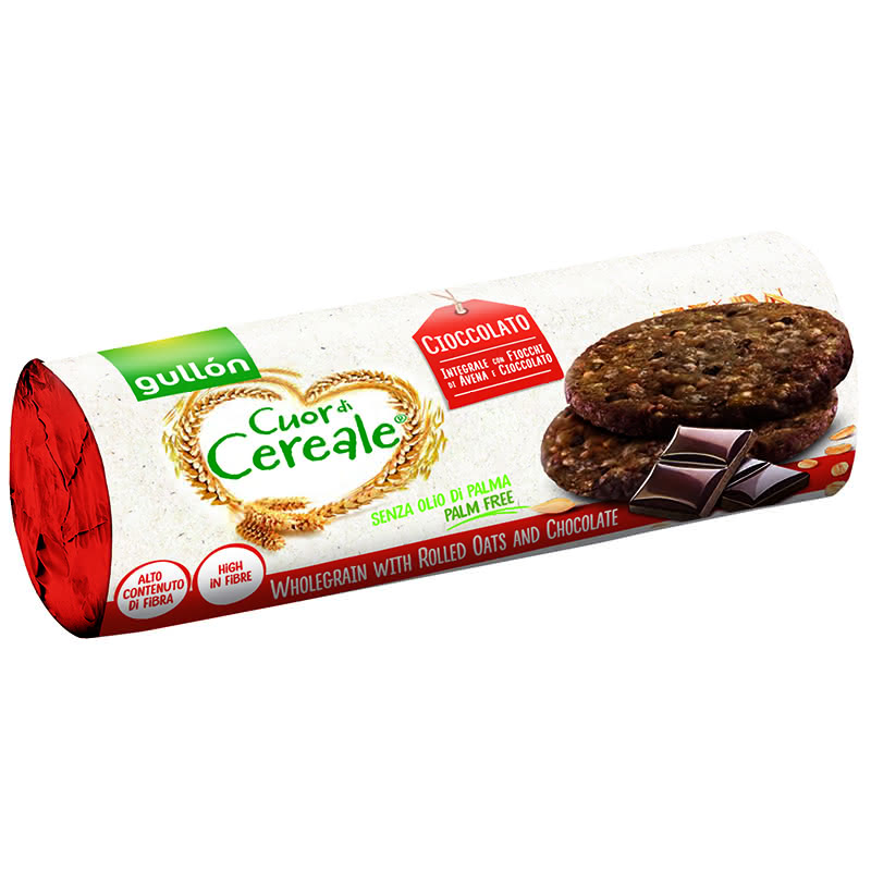 Gullon Chocolat à la farine complète et aux flocons d'avoine. 280 gr