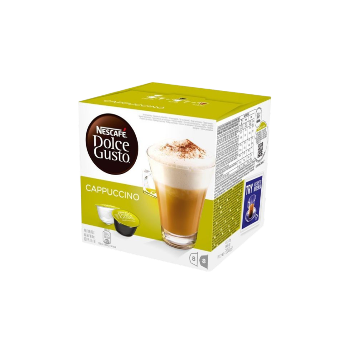 Nescafé Dolce Gusto Cappuccino 8+8 capsules  