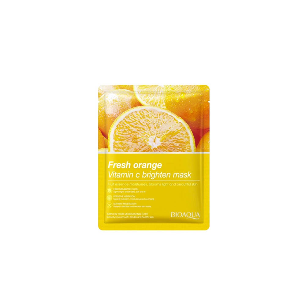 Bioaqua Vitamin C Brighten Sheet Mask Orange