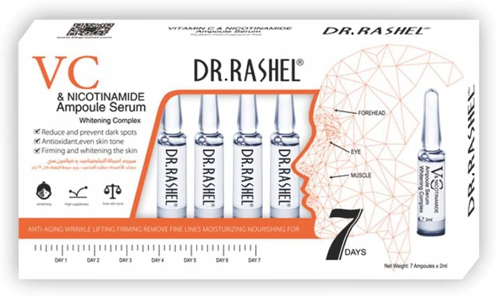 Dr.Rashel VC & Nicotinamide Ampoule Serum 2ML*7PCS