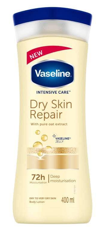 Vaseline Intensive Care Dry Skin Repair Moisturisation Body Lotion (400ml)