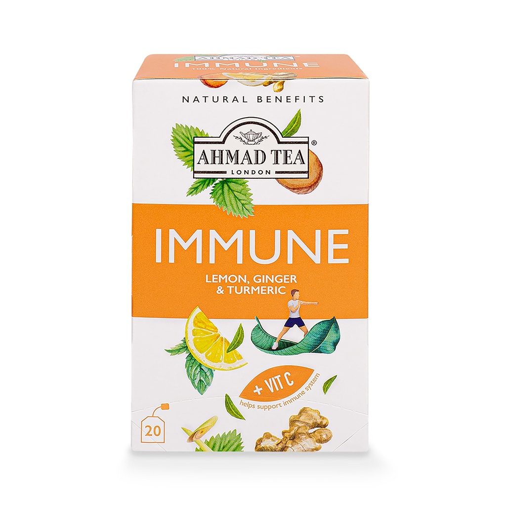 Ahmad Tea Lemon Ginger & Turmeric 20 bags