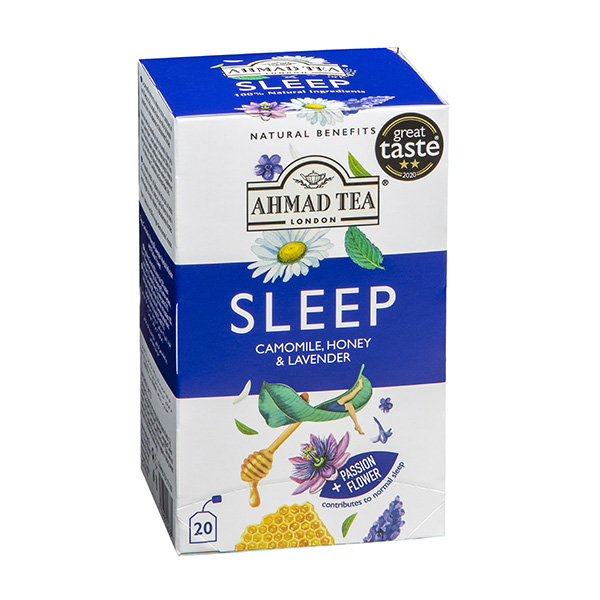 Ahmad Tea Camomille, miel et lavande 20 sachet