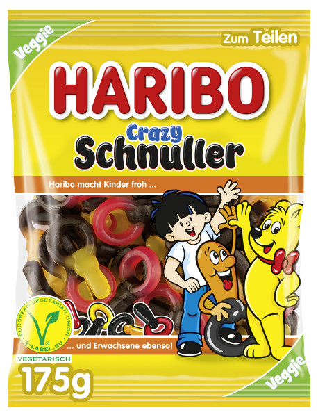 Haribo Crazy Schnuller 175g