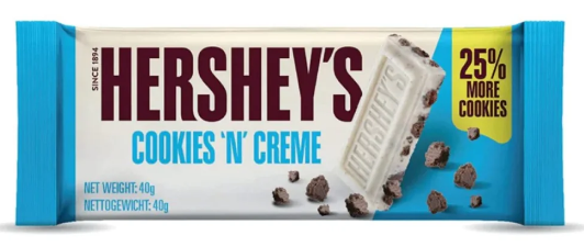 Hershey's Cookies & Creme 40g