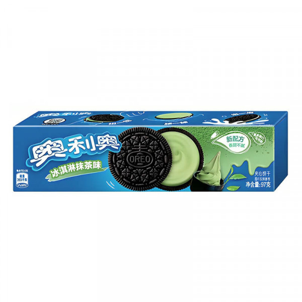 Oreo Sandwich Biscuit - Matcha Flavor