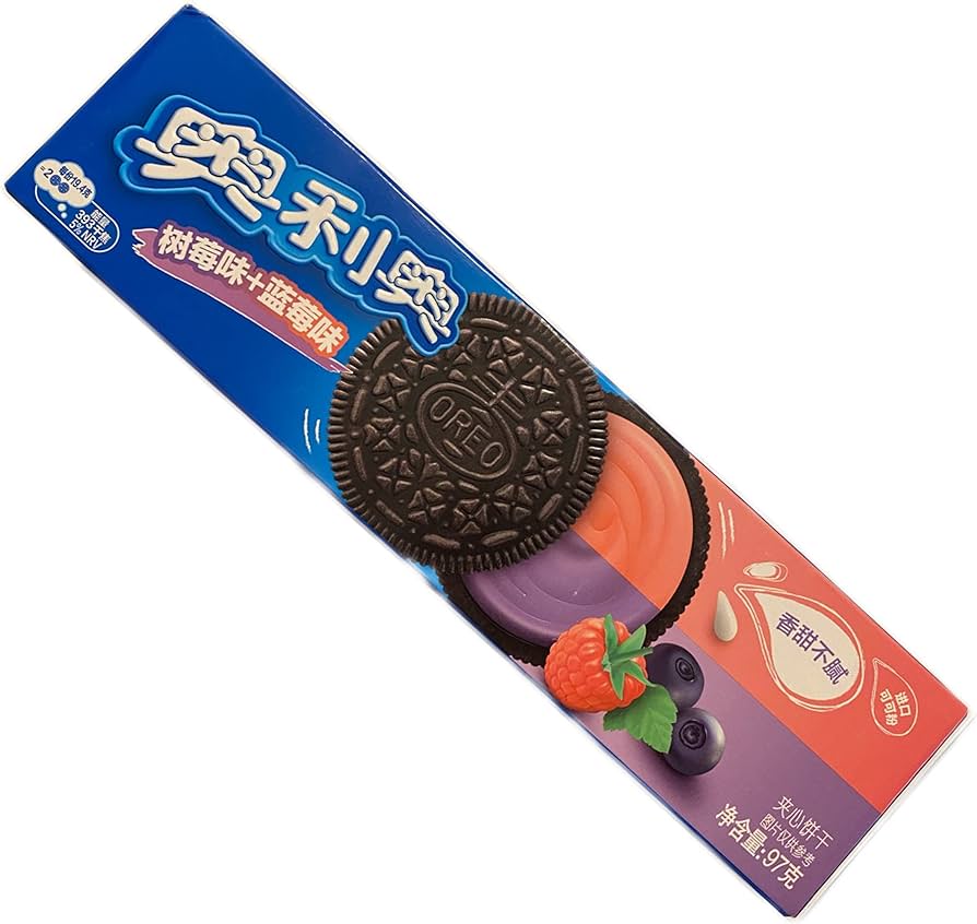 Oreo Sandwich Biscuit - Bluberry Rasberry 97gr