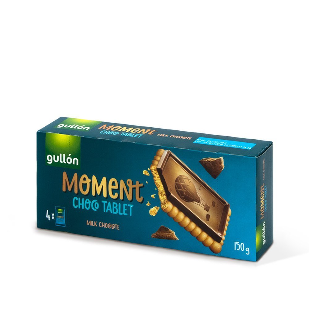 Gullon Moment Moment Choco Milk chocolate 150 gr