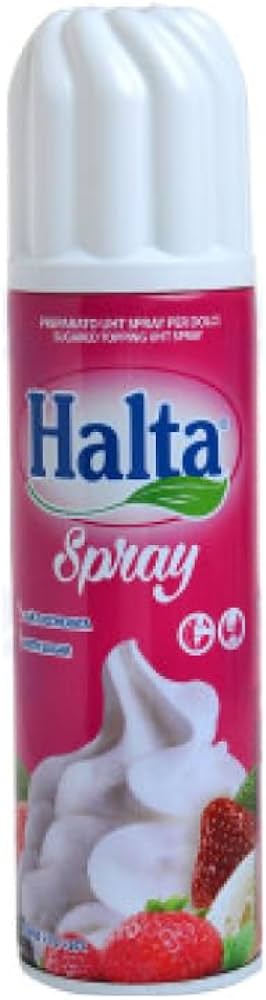 Halta Spray Vanilla Topping 245ml