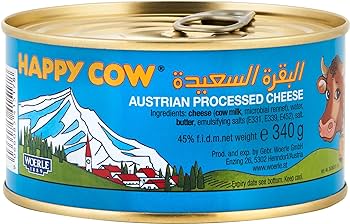 Happy Cow Cooked Cheese -340g