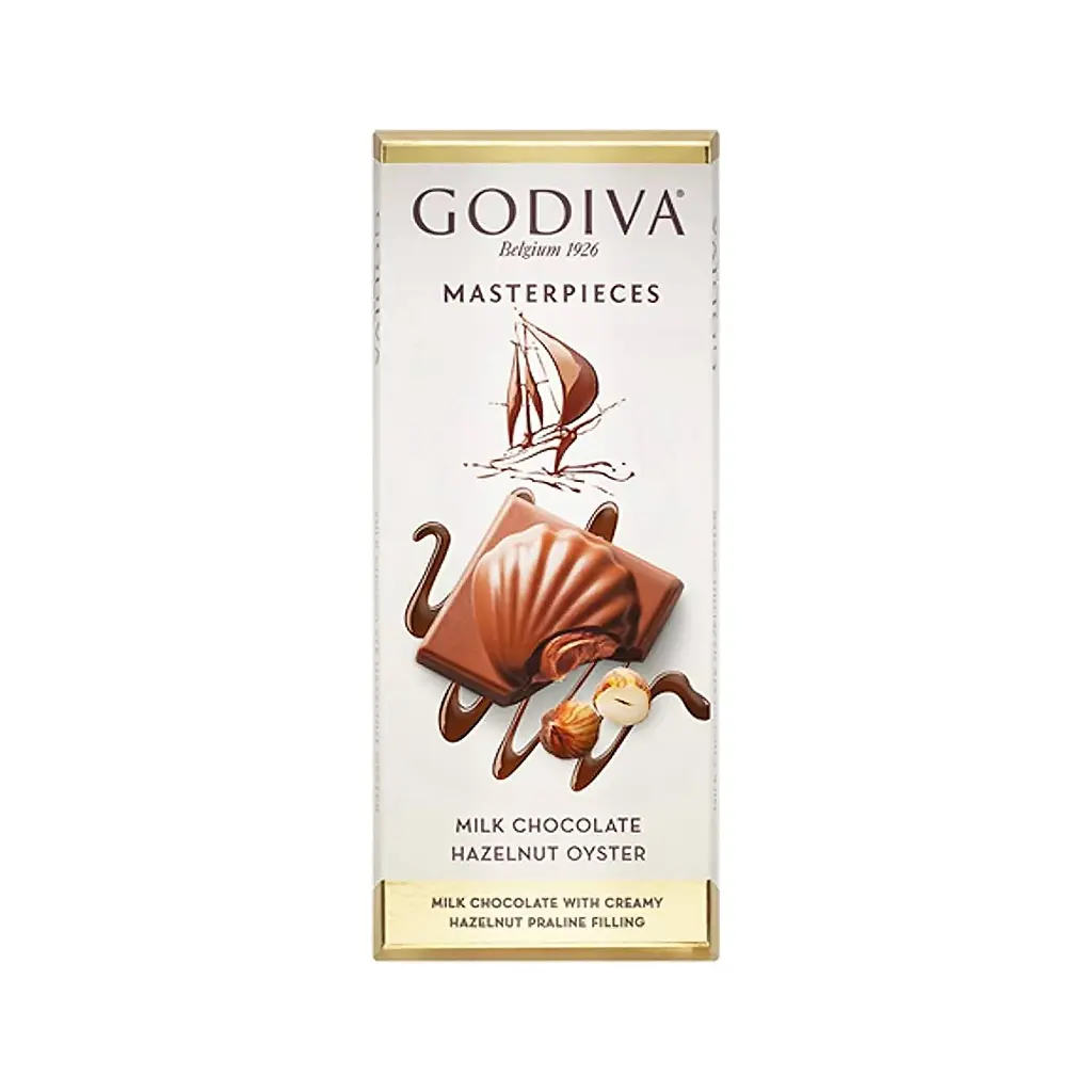 Godiva Milk Chocolate Hazelnut Oyster‏