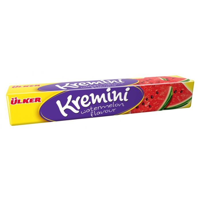 Ülker Crème Sucre Watermelon flavor‏ 44 G bonbons à la gelée 