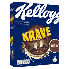 Krave Kellogg Krave Cookies & Cream, 375gr