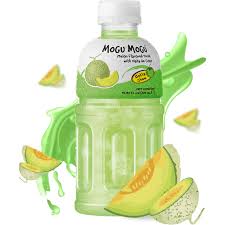 Mogu Mogu Jus Melon avec la Noix de Coco Fermentée en Cubes. 320ml 