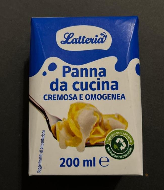 Panna da Cucina  -Crème de cuisine Italienne- Terrabuona 200ml 