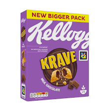 Krave Milk Chocolate Cereal | Kellogg's 375gr 