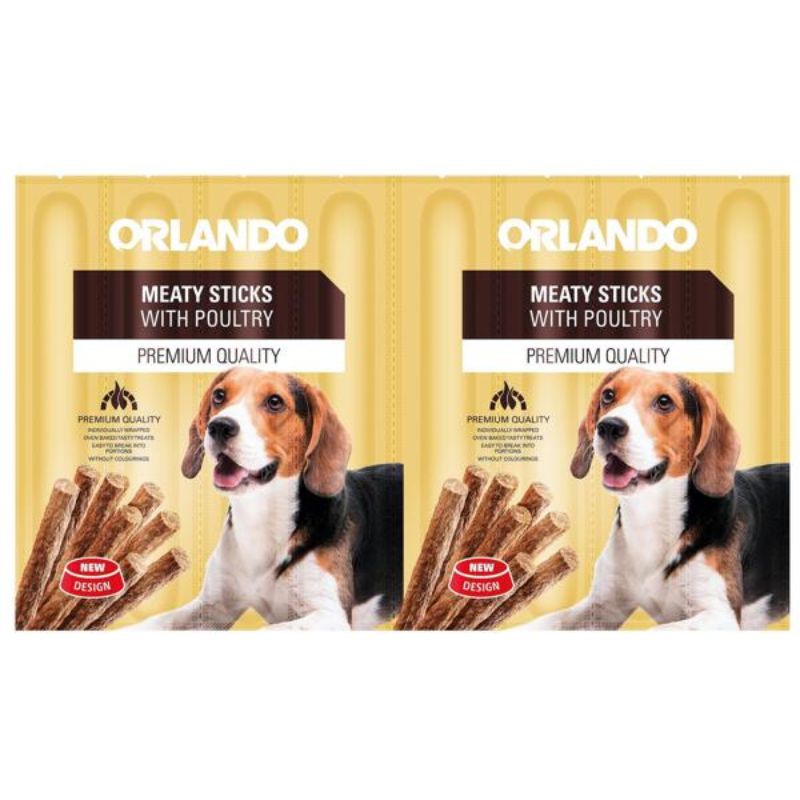 Orlando meaty sticks with poultry 8*11gr Dog