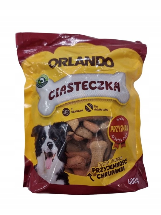 Biscuits pour chien Delicacy Orlando 400 gr